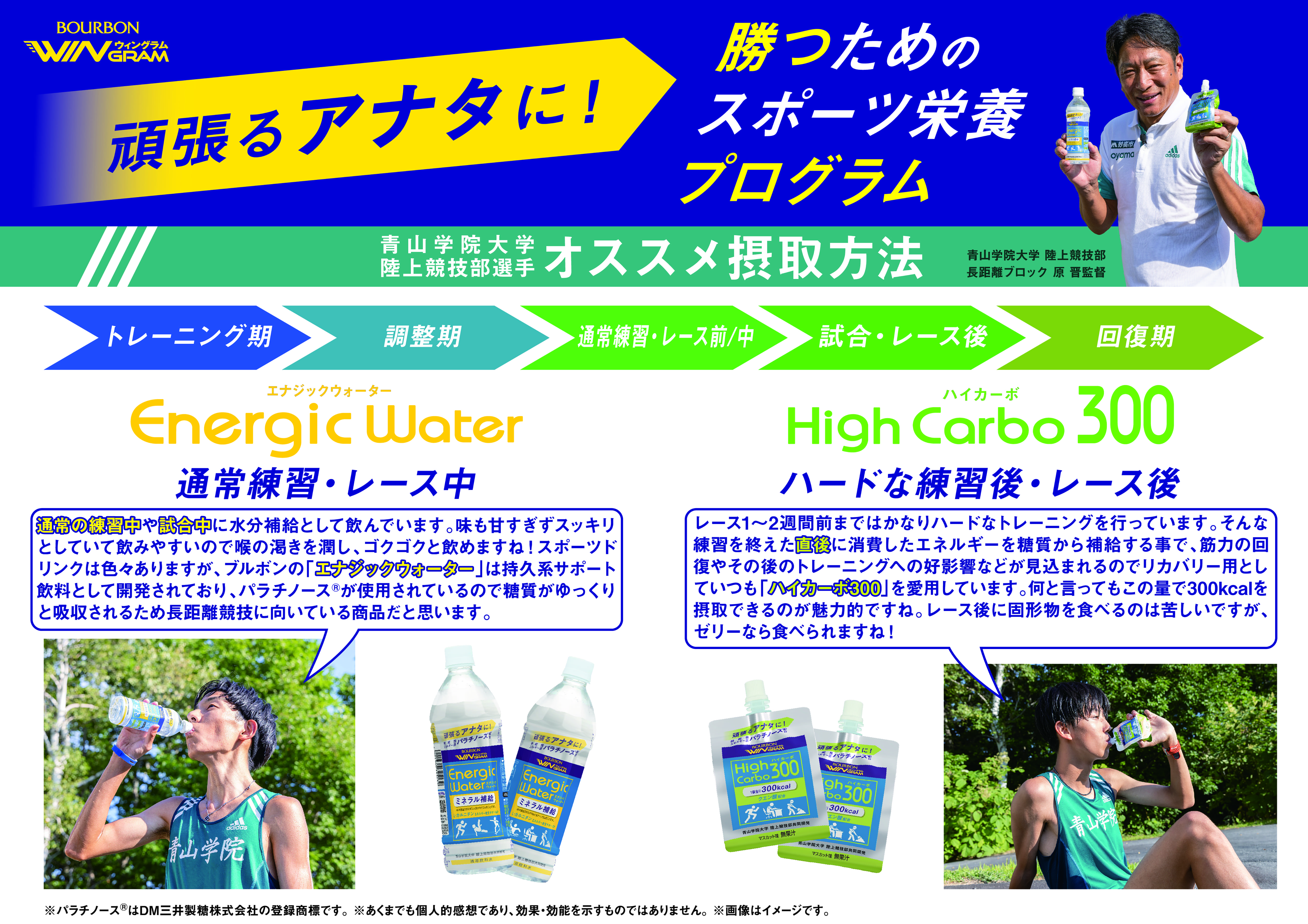 WINGRAM エナジックウォーター 24本入り | パラチノース公式ショップ